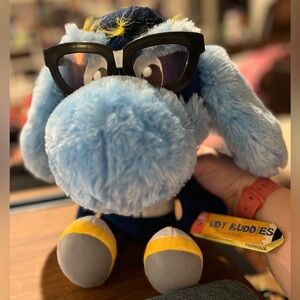 New! Tampa Bay Rays Mascot Raymond Plush MLB Baseball Study Buddies Team Nerds